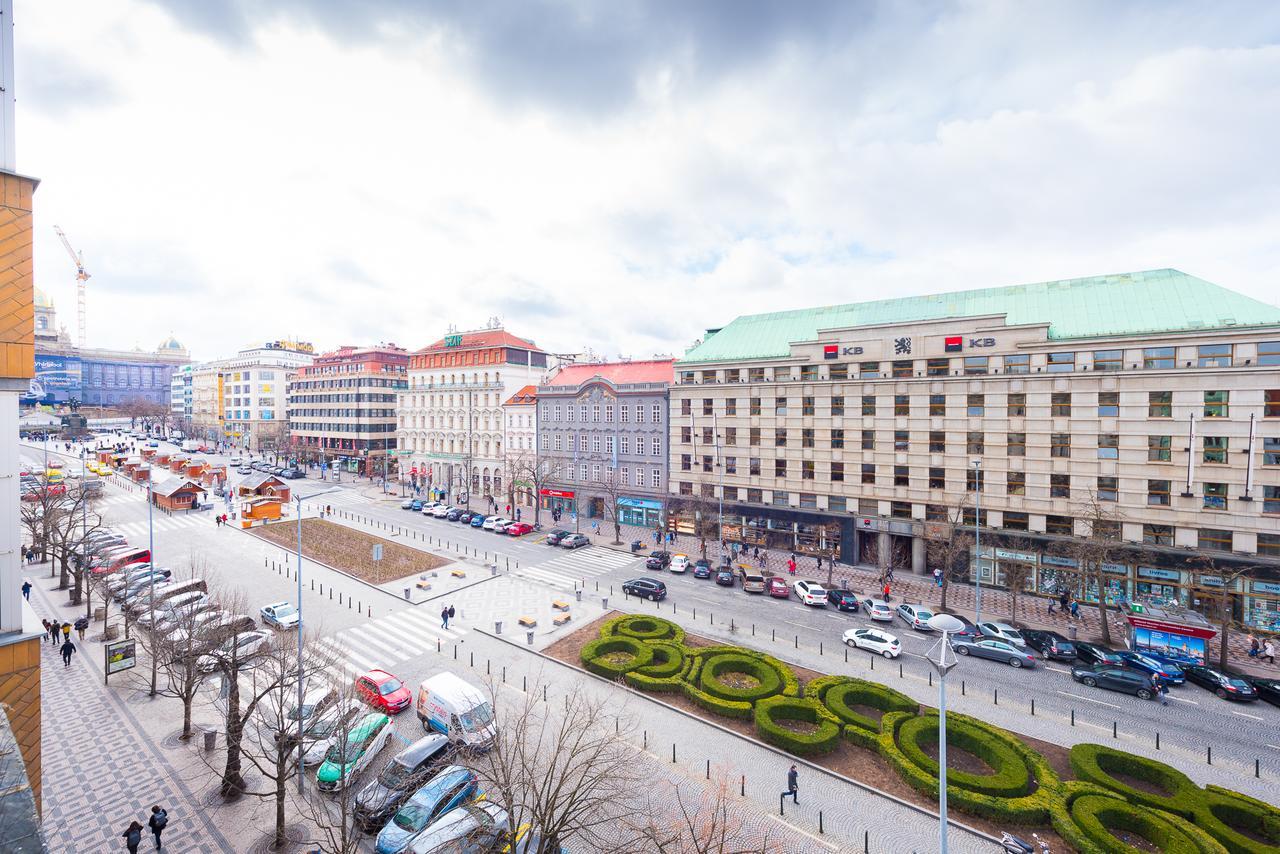 Wenceslas Square Apartment ปราก ภายนอก รูปภาพ